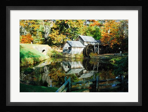 Framed Old Mill Print