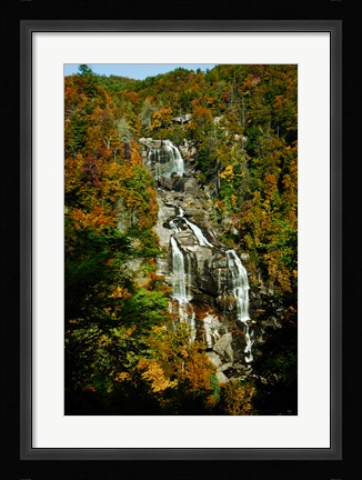 Framed White Water Falls Print