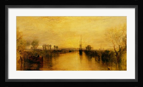 Framed Chichester Canal, c.1829 Print