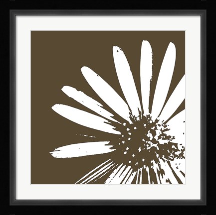 Framed Graphic Flower 2 Print