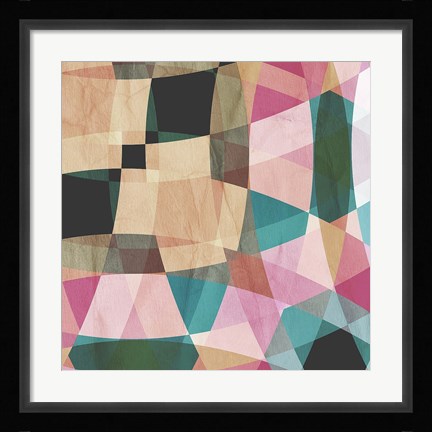 Framed Geometric Design 2 Print