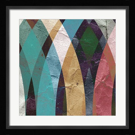 Framed Geometric Design 3 Print