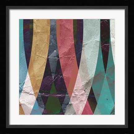 Framed Geometric Design 4 Print