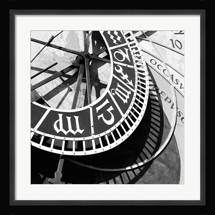 Framed Clockwork 5 Print