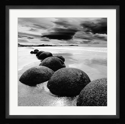Framed Rocks Print