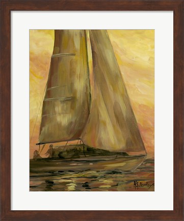 Framed Sailboat 1 Print