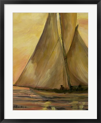 Framed Sailboat 2 Print