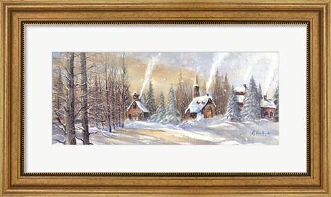 Framed Winter Day Print