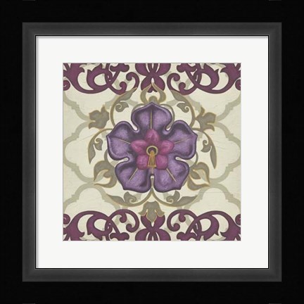 Framed Imperial Garden II Print