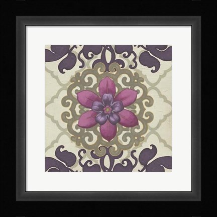 Framed Imperial Garden IV Print