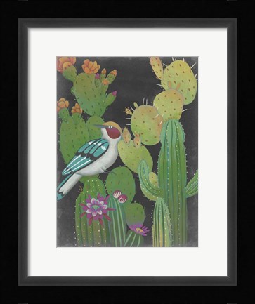 Framed Desert Twilight II Print