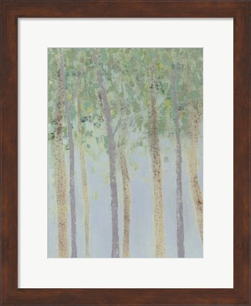 Framed Hazy Woodlands I Print