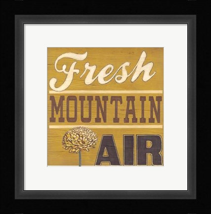 Framed Cabin Life IV Print