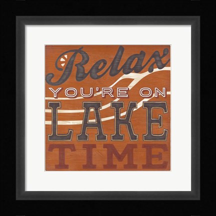 Framed Cabin Life VIII Print