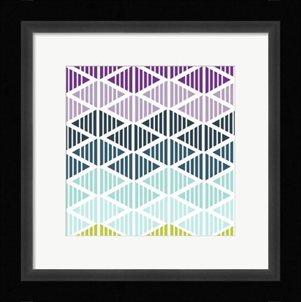 Framed Tribal Arrows IV Print