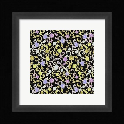 Framed Vintage Calico II Print