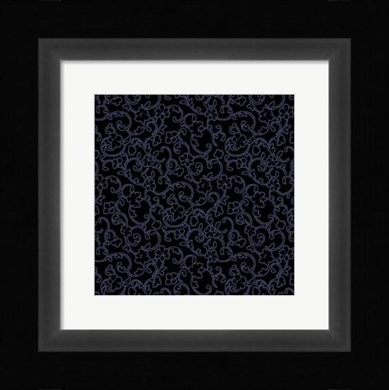 Framed Vintage Calico VIII Print