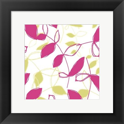 Framed Daisy Chain III Print