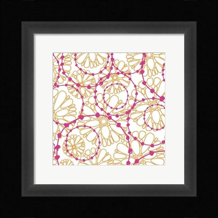 Framed Daisy Chain VII Print