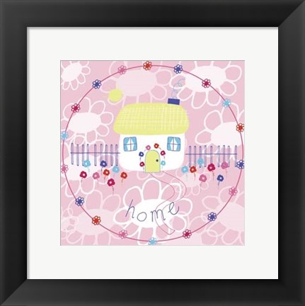 Framed Daisy Chain X Print