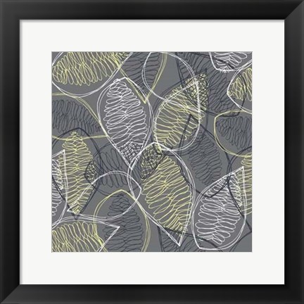 Framed Winter&#39;s Grey I Print