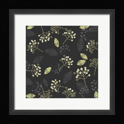 Framed Winter's Grey III Print