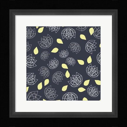 Framed Winter's Grey V Print