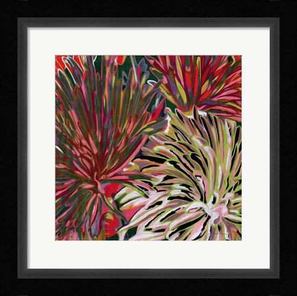 Framed Spring Mix I Print