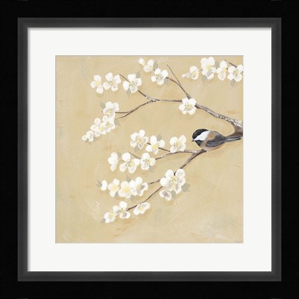 Framed Sweet Birds I Print
