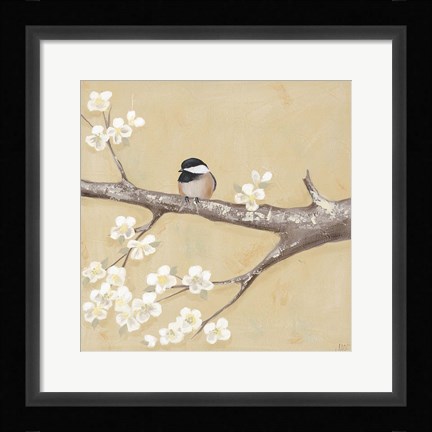 Framed Sweet Birds II Print