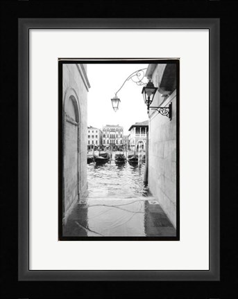 Framed Glimpses, Grand Canal, Venice III Print