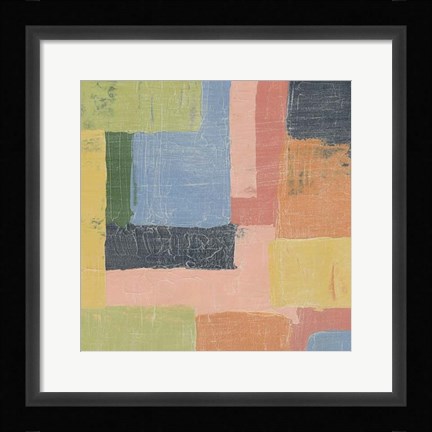 Framed Light Refractions I Print