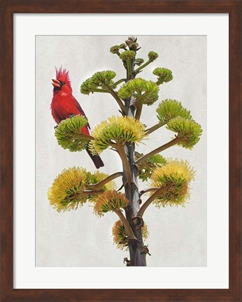 Framed Avian Tropics I Print