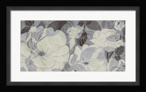 Framed Grey Garden III Print