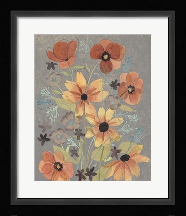 Framed Offset Botanicals II Print