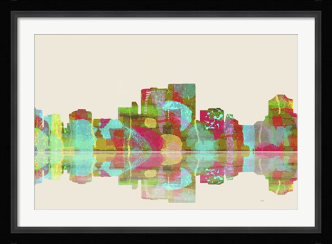 Framed Darwin NT Skyline 1 Print