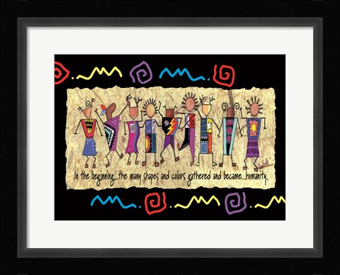 Framed Humanity Print