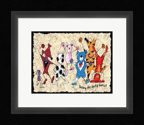 Framed Lucky Dance Print