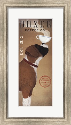 Framed Boxer Coffee Co. v Print