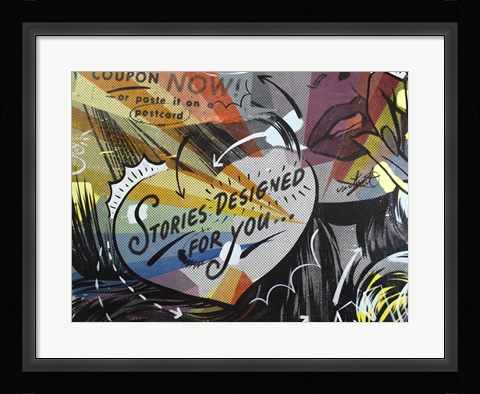 Framed Coupon Stories Print