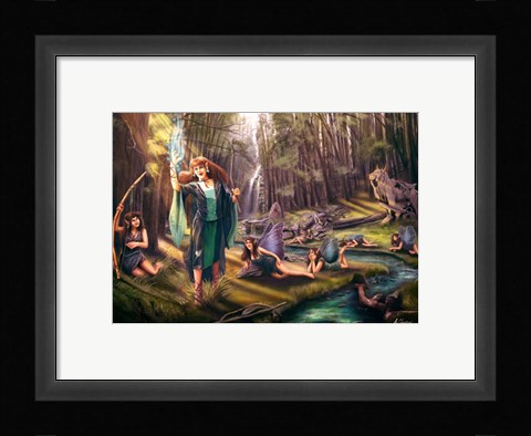 Framed Gaias Haven Print