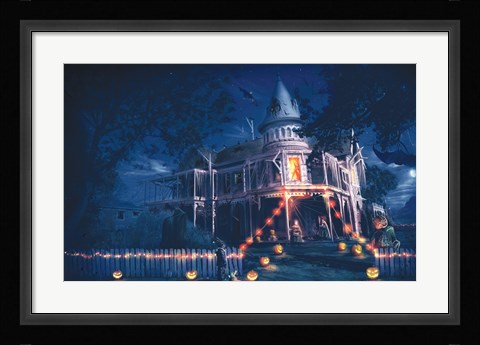 Framed Halloween Print