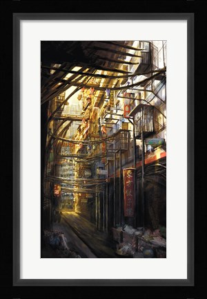 Framed Kowloon Print