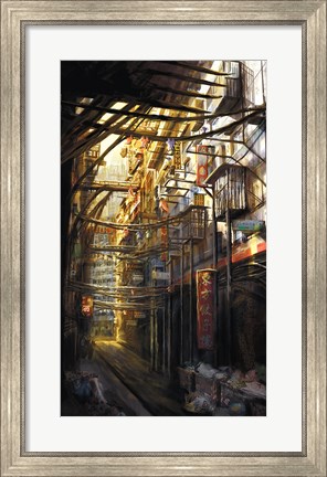 Framed Kowloon Print