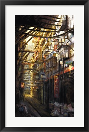 Framed Kowloon Print