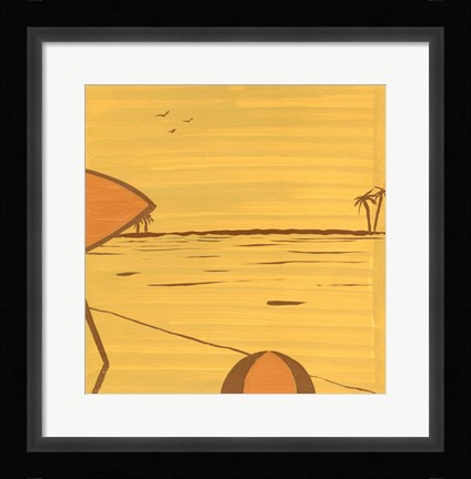 Framed Beach 22 Print