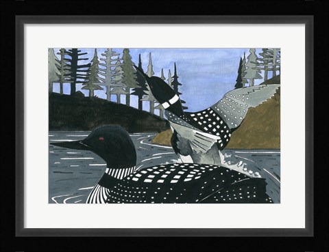 Framed Landing Gear Optional Print