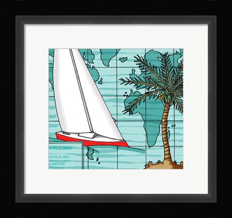 Framed Ocean Breeze Print