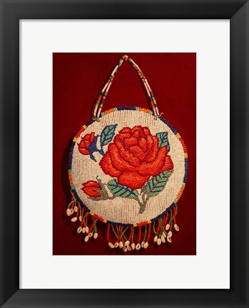 Framed Red Roses Print