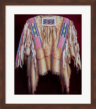 Framed Sacred Raven&#39;s War Shirt Print